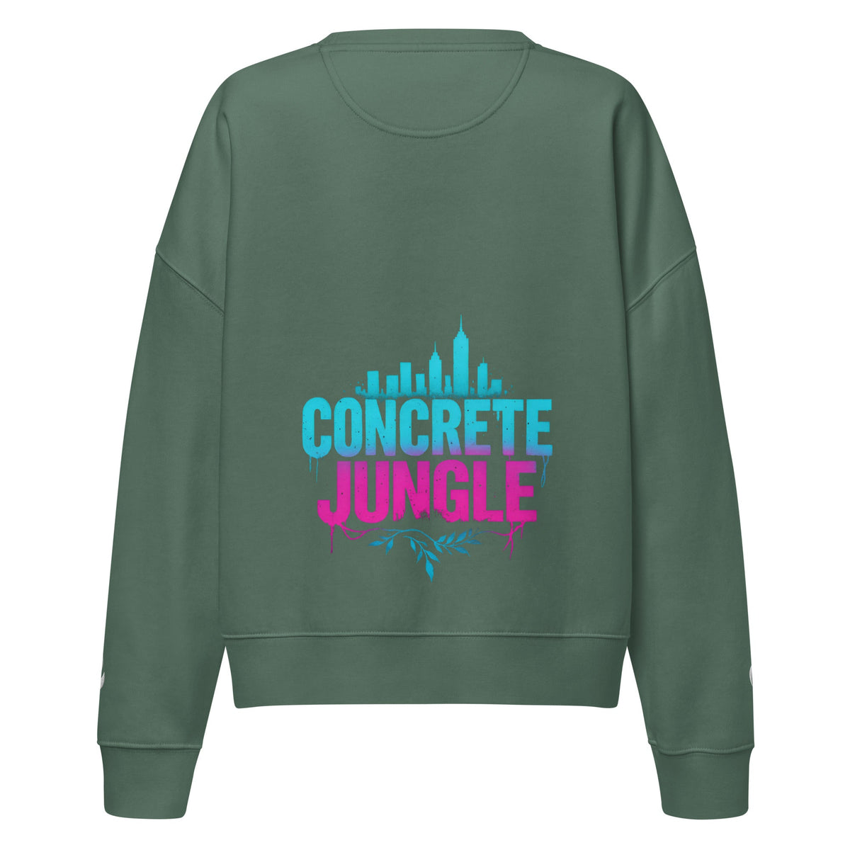 Bio - Pullover mit Rundhalsausschnitt für Damen CONCRETEJUNGLE - Apex Alma