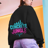 Bio - Pullover mit Rundhalsausschnitt für Damen CONCRETEJUNGLE - Apex Alma