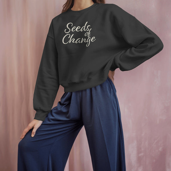 Bio - Pullover mit Rundhalsausschnitt für Damen SEEDSOFCHANGE - Apex Alma