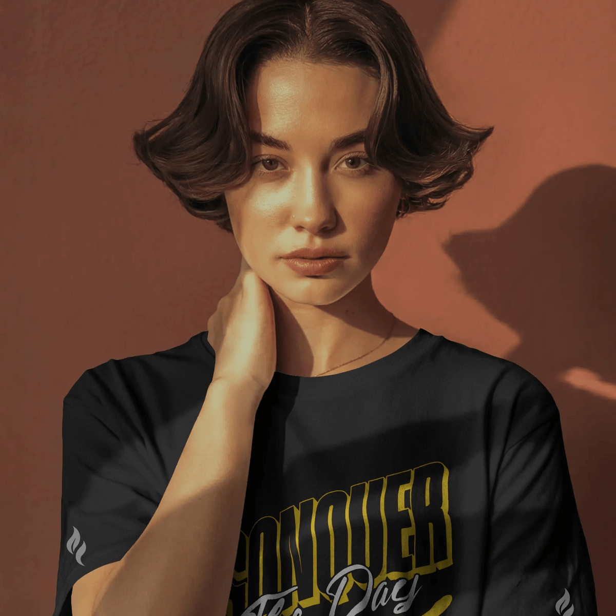 Unisex - Bio - Baumwoll - T-Shirt CONQUER - Apex Alma