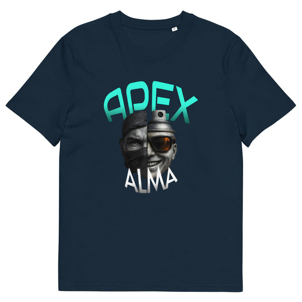 Unisex - Bio - Baumwoll - T-Shirt DUALAPEX - Apex Alma