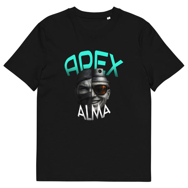 Unisex - Bio - Baumwoll - T-Shirt DUALAPEX - Apex Alma
