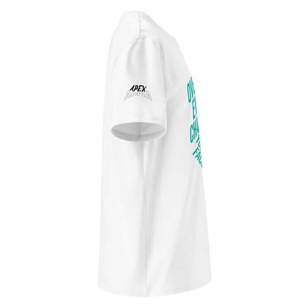 Unisex - Bio - Baumwoll - T-Shirt OVERCOME - Apex Alma