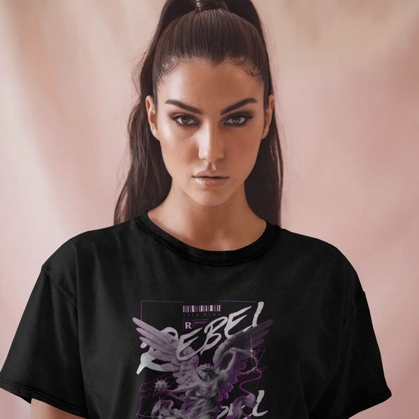 Unisex - Bio - Baumwoll - T-Shirt REBELANGEL - Apex Alma