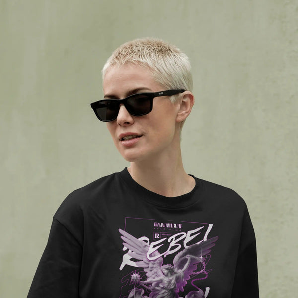 Unisex - Bio - Baumwoll - T-Shirt REBELANGEL - Apex Alma