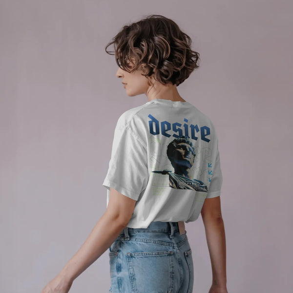 Unisex Bio - T-Shirt mit Rippkragen DESIRE - Apex Alma