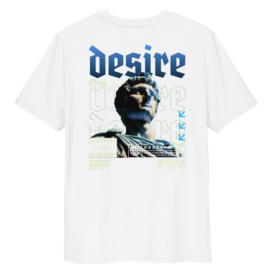 Unisex Bio - T-Shirt mit Rippkragen DESIRE - Apex Alma