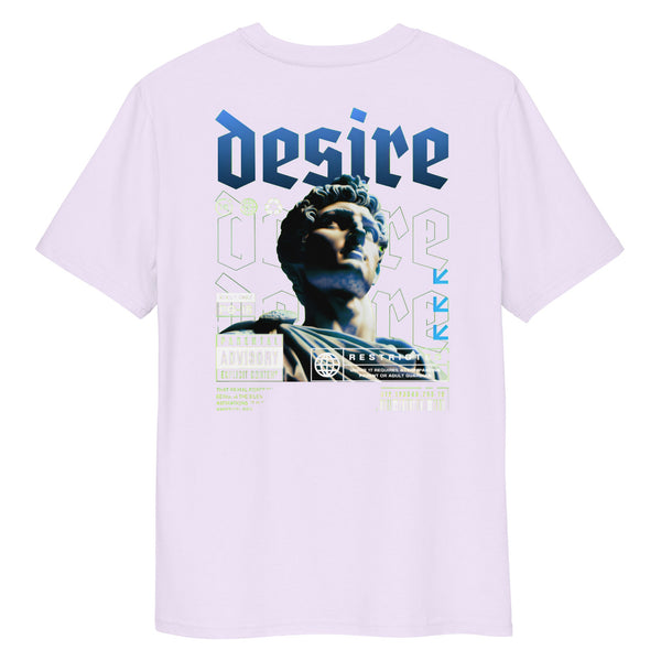 Unisex Bio - T-Shirt mit Rippkragen DESIRE - Apex Alma
