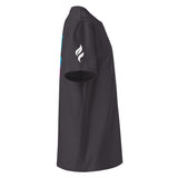 Unisex Bio - T-Shirt mit Rippkragen NIGHTRIDER - Apex Alma