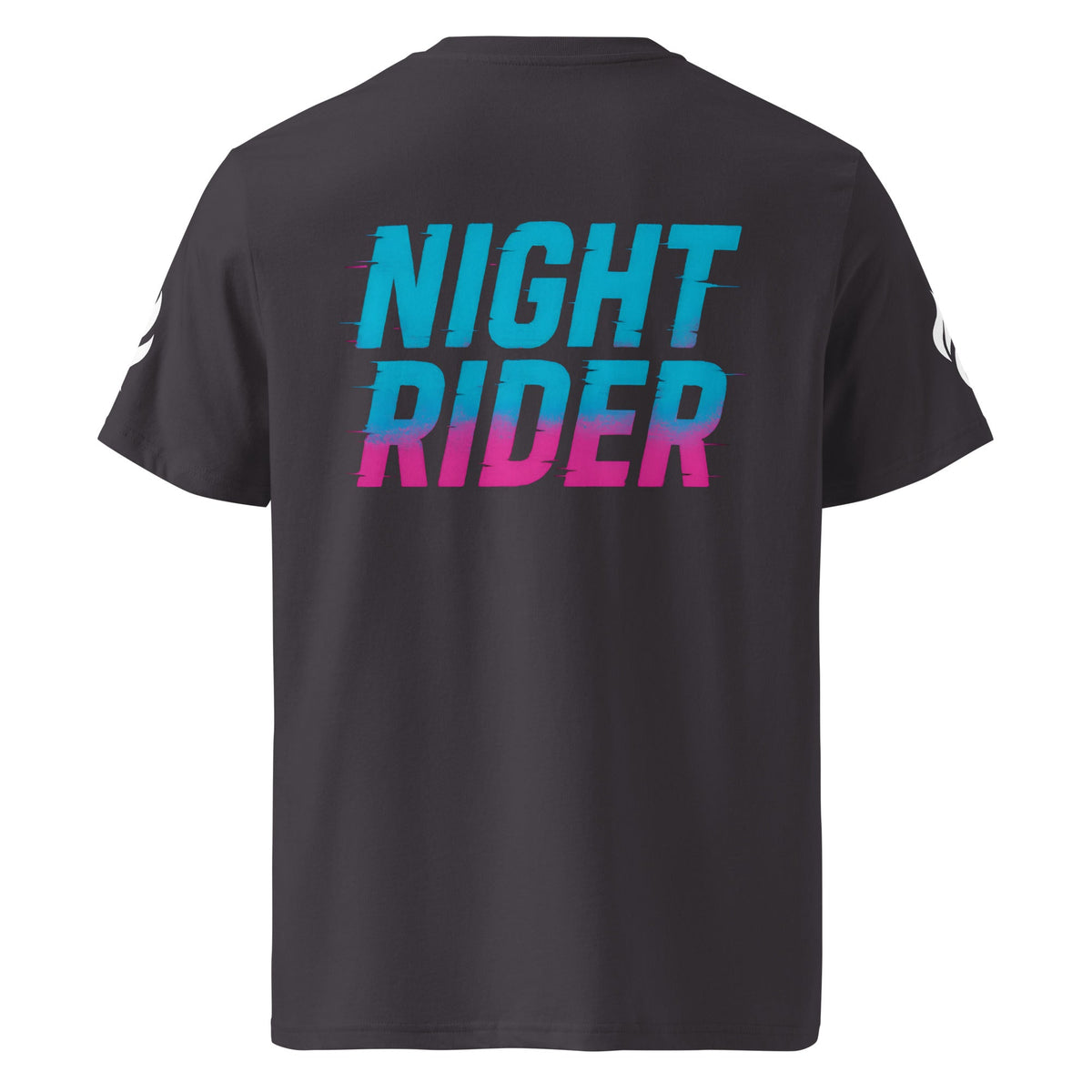 Unisex Bio - T-Shirt mit Rippkragen NIGHTRIDER - Apex Alma