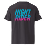 Unisex Bio - T-Shirt mit Rippkragen NIGHTRIDER - Apex Alma