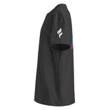 Unisex Bio - T-Shirt mit Rippkragen NIGHTRIDER - Apex Alma