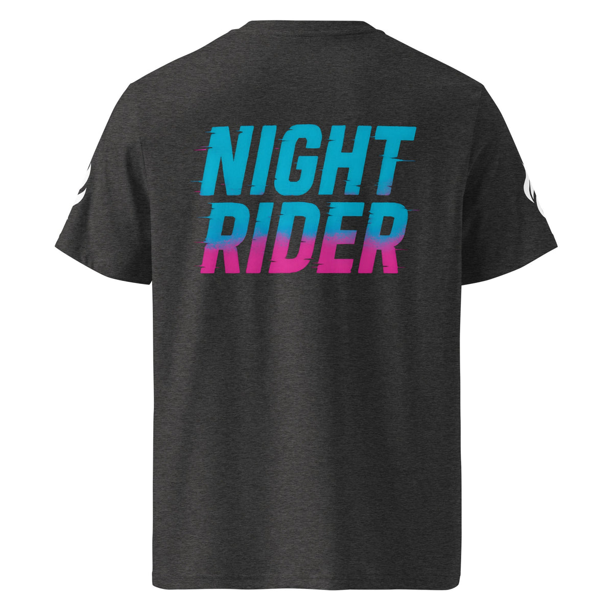 Unisex Bio - T-Shirt mit Rippkragen NIGHTRIDER - Apex Alma