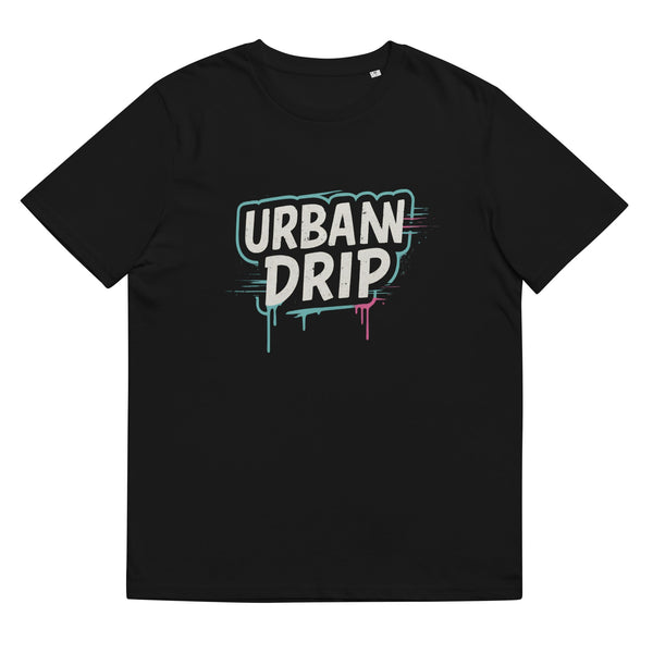 Unisex Bio - T-Shirt mit Rippkragen URBANDRIP - Apex Alma