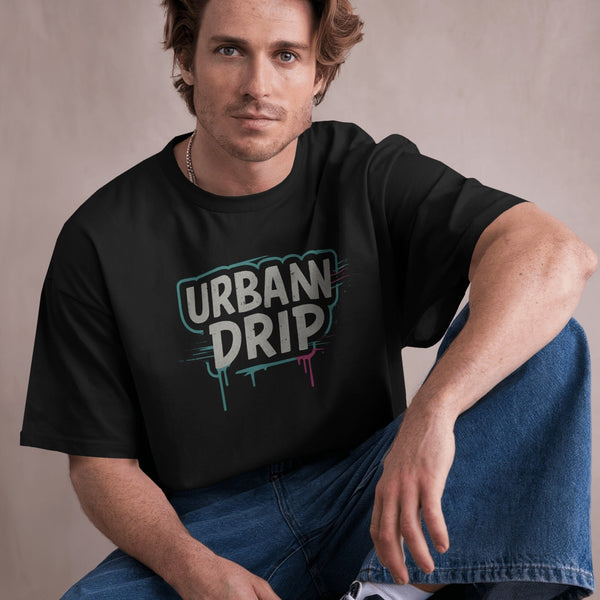 Unisex Bio - T-Shirt mit Rippkragen URBANDRIP - Apex Alma