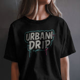 Unisex Bio - T-Shirt mit Rippkragen URBANDRIP - Apex Alma