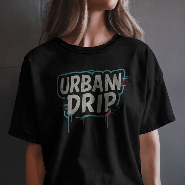 Unisex Bio - T-Shirt mit Rippkragen URBANDRIP - Apex Alma