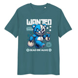 Unisex Bio - T-Shirt mit Rippkragen WANTEDTEDDY - Apex Alma